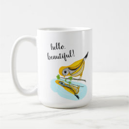 hallo prachtige Goldfinch Reflection Koffee Mok