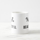 hallo prachtige koffie-Mok Koffiemok (Center)