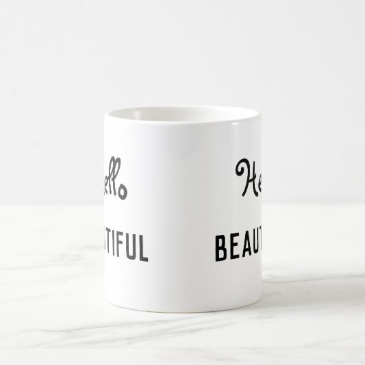 hallo prachtige koffie-Mok Koffiemok (Center)
