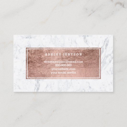 hallo prachtige lippen roos gouden microfoon visitekaartje (Achterkant)