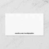 hallo prachtige Lovely Lady Face Drawing Typografi Visitekaartje (Achterkant)