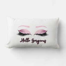 hallo prachtige lumbar kussen in roze accenten