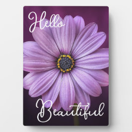 hallo prachtige Paarse ventilator Fotoplaat