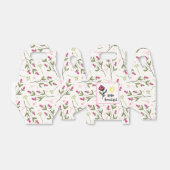 hallo prachtige  Roze Sinaasappel Wildlflower Bedankdoosjes (Uitgevouwen)