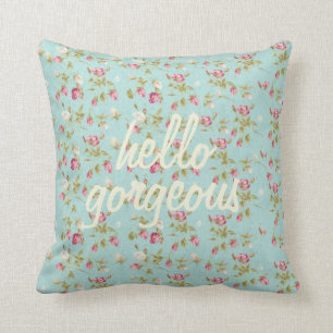hallo prachtige  shabby floral Patch chic Kussen