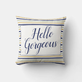 hallo Prachtige Striped Kussen