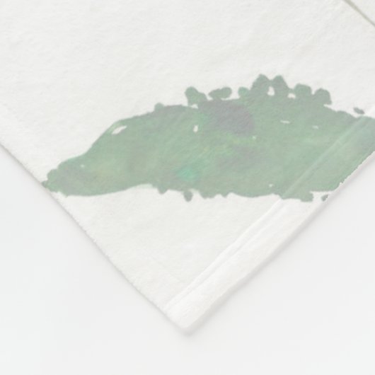 hallo prachtige Waterverf Floral roze tuinkerkiek Fleece Deken (Hoek)