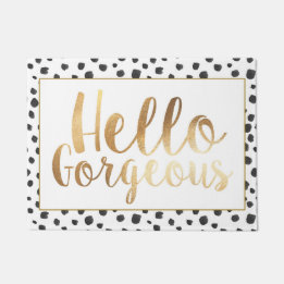 hallo Prachtige, welkome mat