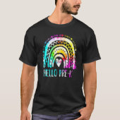Hallo Pre K Rainbow Team T-shirt (Voorkant)
