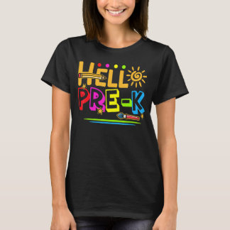 hallo Pre-K Shirt Fun Back to School Teacher Studi
