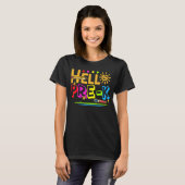 hallo Pre-K Shirt Fun Back to School Teacher Studi (Voorkant volledig)