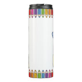 hallo Prek Teacher Appreciation Thermal Tumbler Thermosbeker (Achterkant)