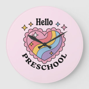 Hallo Preschool Terug naar school kleuterschool Grote Klok