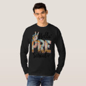 hallo preschoolleraar Boho leopard eerste dag van T-shirt (Voorkant volledig)