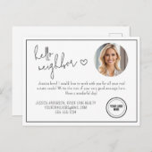 Hallo Professionele buurman Realty Briefkaart (Voorkant / Achterkant)