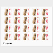 Hallo pShar Pei Puppy Dog Sticker / zeehonden (Vel)