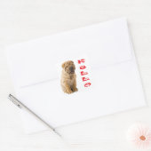 Hallo pShar Pei Puppy Dog Sticker / zeehonden (Envelop)