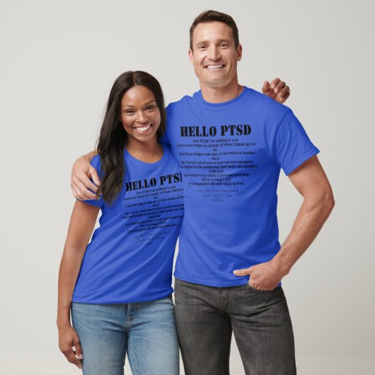 hallo PTSD T-Shirt (Unisex)