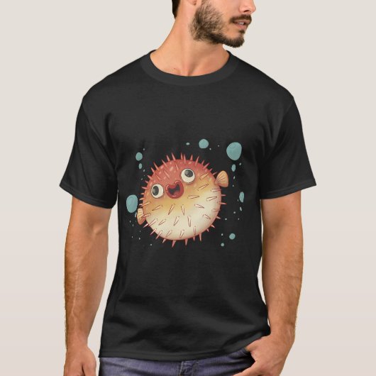 Hallo Puffyfish T-shirt (Voorkant)