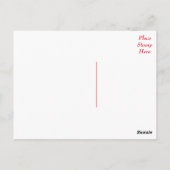 hallo Pug Puppy Dog Greeting Briefkaart (Achterkant)