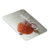 hallo Pumpkin Birth Announcement Magnet Magneet (Rechterzijde)