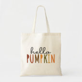 hallo Pumpkin-Canvas tas (Voorkant)
