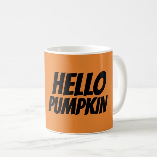 hallo PUMPKIN Coffee Mugs Koffiemok (Voorkant rechts)