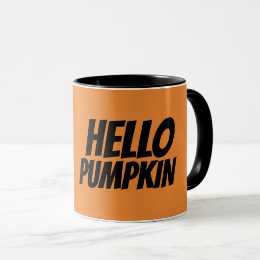 hallo PUMPKIN Coffee Mugs Mok (Voorkant rechts)