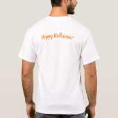 hallo Pumpkin Halloween T-shirt (Achterkant)