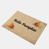 hallo Pumpkin-Herfst Deurmat (Schuin)