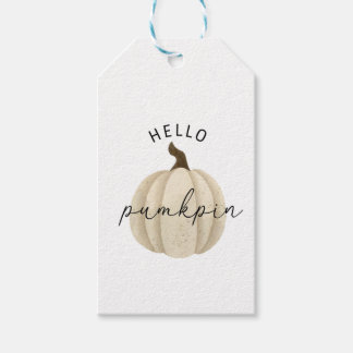 hallo Pumpkin - Herfst, herfst Cadeaulabel