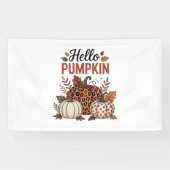 hallo Pumpkin Herfst herfst Spandoek (Horizontaal)