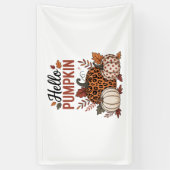 hallo Pumpkin Herfst herfst Spandoek (Verticaal)