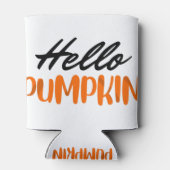hallo Pumpkin Herfst Season Autumn Blikjeskoeler (Achterkant)