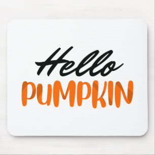 hallo Pumpkin Herfst Season Autumn Muismat