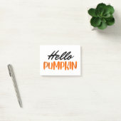 hallo Pumpkin Herfst Season Autumn Post-it® Notes (Kantoor)