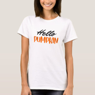 hallo Pumpkin Herfst Season Autumn T-shirt