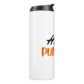 hallo Pumpkin Herfst Season Autumn Thermosbeker (Gedraaid links)