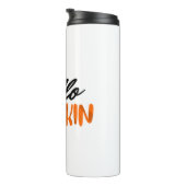 hallo Pumpkin Herfst Season Autumn Thermosbeker (Geroteerd rechts)