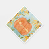 hallo Pumpkin-Herfst Servet (Hoek)
