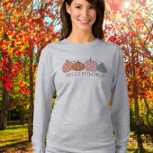 Hallo Pumpkin Herfst T-shirt met lange mouwen