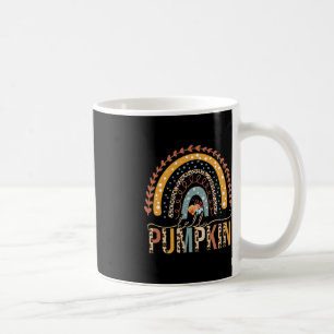 hallo Pumpkin Leopard Rainbow Autumn Season Herfst Koffiemok