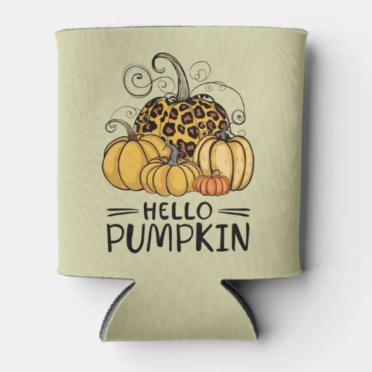 Hallo Pumpkin Lover Herfst Seizoen Herfst Thanksgi Blikjeskoeler (Voorkant)