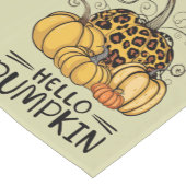 Hallo Pumpkin Lover Herfst Seizoen Herfst Thanksgi Korte Tafelloper (Hoek)