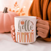 hallo Pumpkin-Mok Tweekleurige Koffiemok