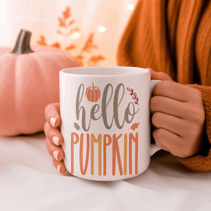 hallo Pumpkin-Mok Tweekleurige Koffiemok