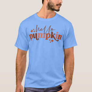 hallo Pumpkin Retro Herfst Pumpkin Spice Thanksgiv T-shirt