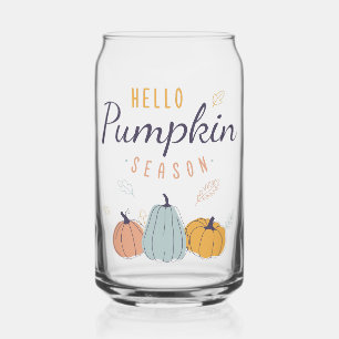 hallo Pumpkin Season Blikvorm Glas