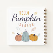 hallo Pumpkin Season Notitieboek (Achterkant)