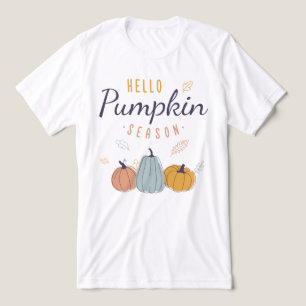 hallo Pumpkin Season Tri-Blend Shirt